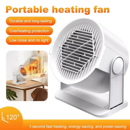 Portable Electric Mini Desktop Heater – Mini Space Heater for Home, Office & Foot Warming