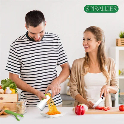 Heavy Duty Vegetable Spiralizer – Spiral Slicer & Zucchini Noodle Maker for Healthy Pasta & Veggie Spaghetti