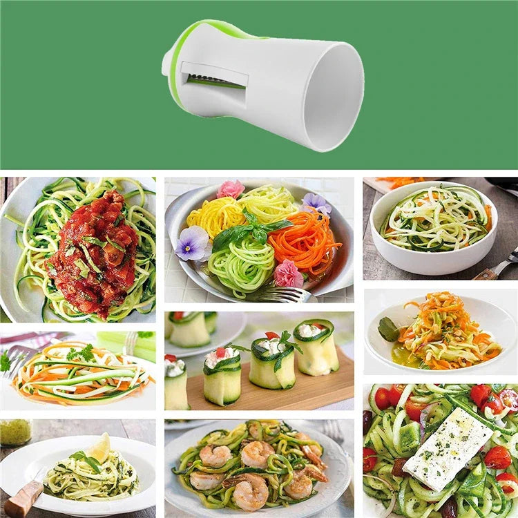 Heavy Duty Vegetable Spiralizer – Spiral Slicer & Zucchini Noodle Maker for Healthy Pasta & Veggie Spaghetti